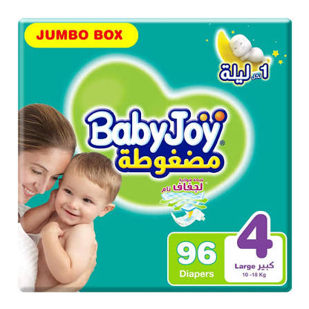 Babyjoy compressed jumbo box (no.4) large 2*48