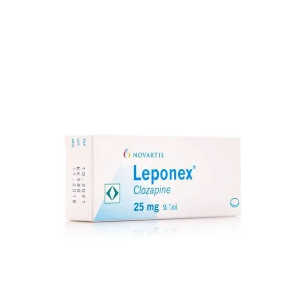 Leponex 25mg 50tab