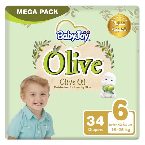 Babyjoy olive mega pack junior 6 XXL 3*34