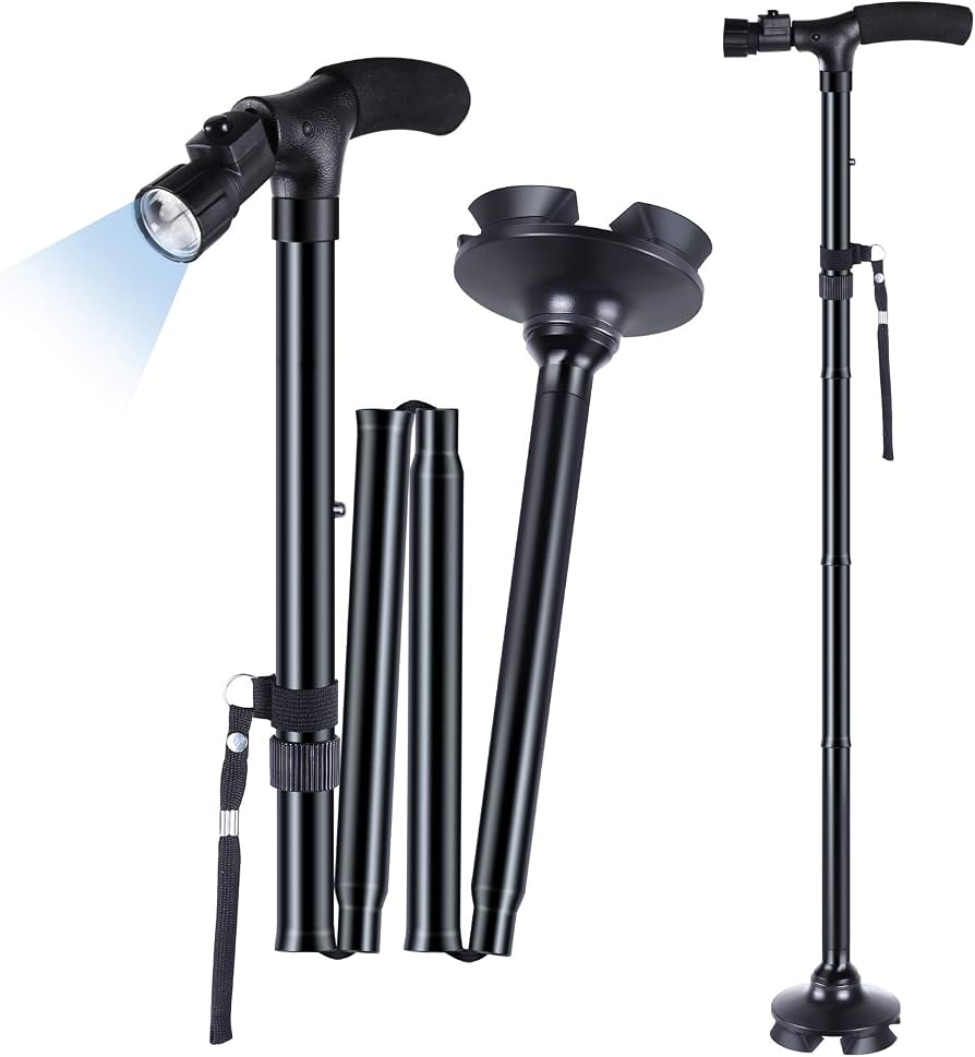 Bags walking folding stick
