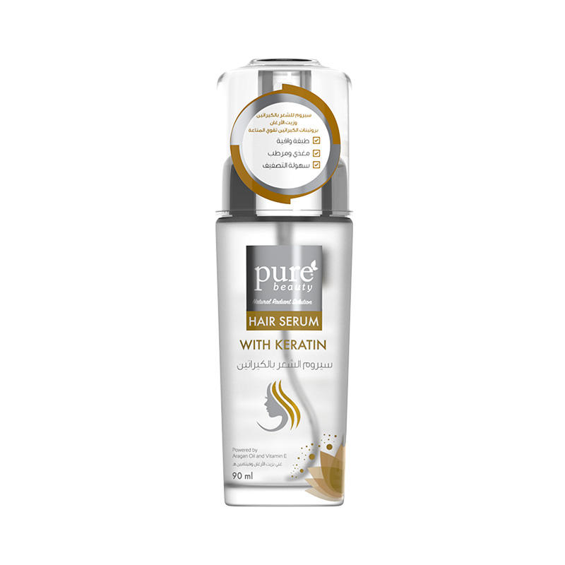 Pure beauty hair serum with keratin 90ml
