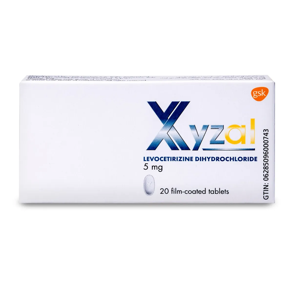Xyzal 5mg 20tab *N