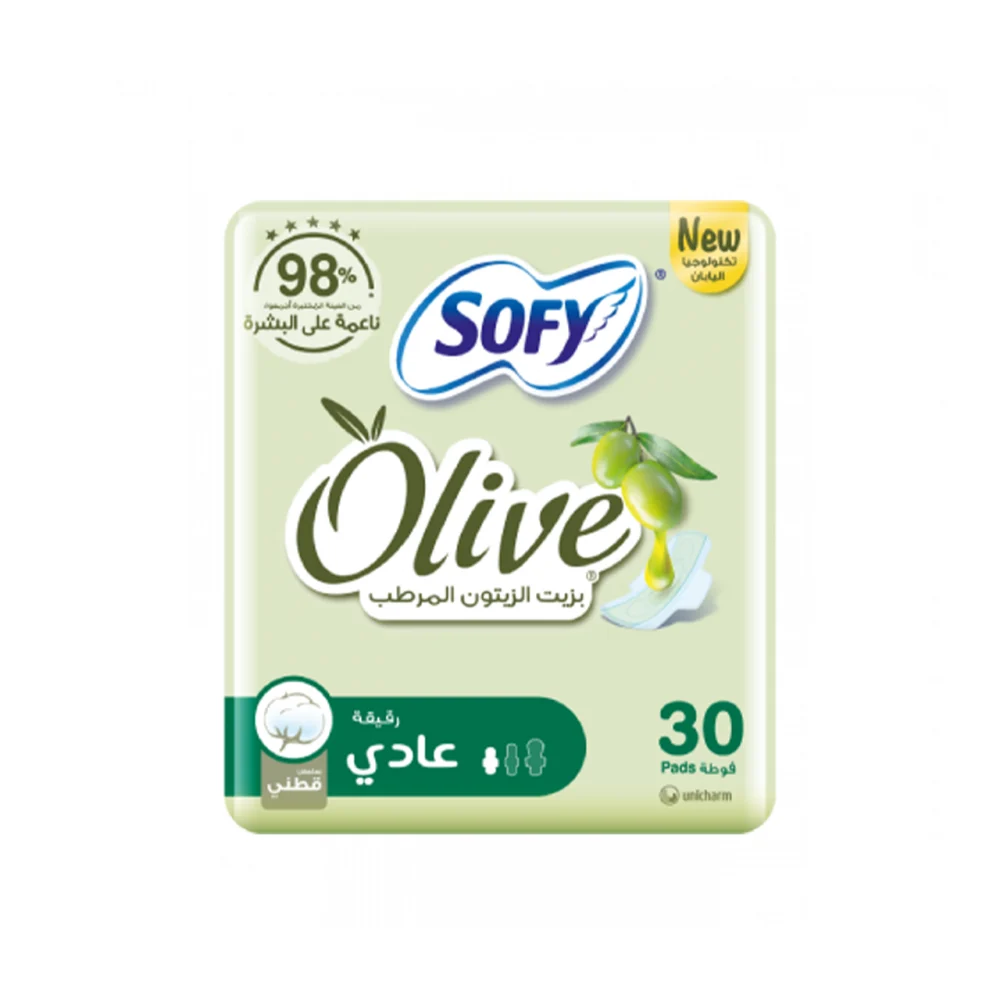 Sofy olive slim 23cm regular green 6*30