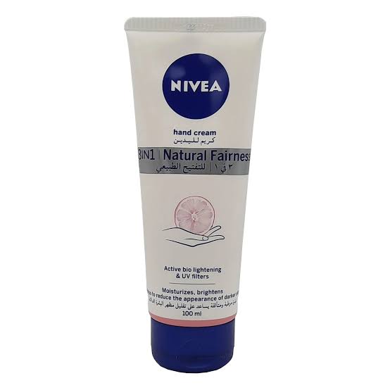 Nivea hand cream natural fairness 100ml 70642