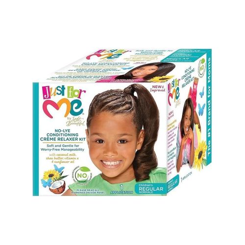 Just for me relaxer kit regular