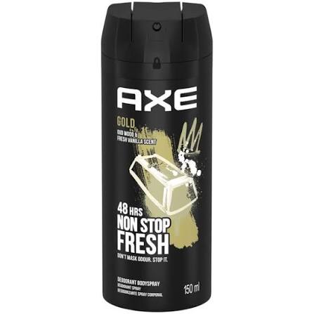 Axe deo spray gold tempt 150ml