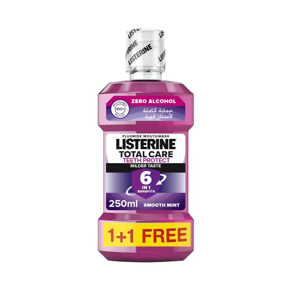 Listerine m/w total care 500ml 1+1 free