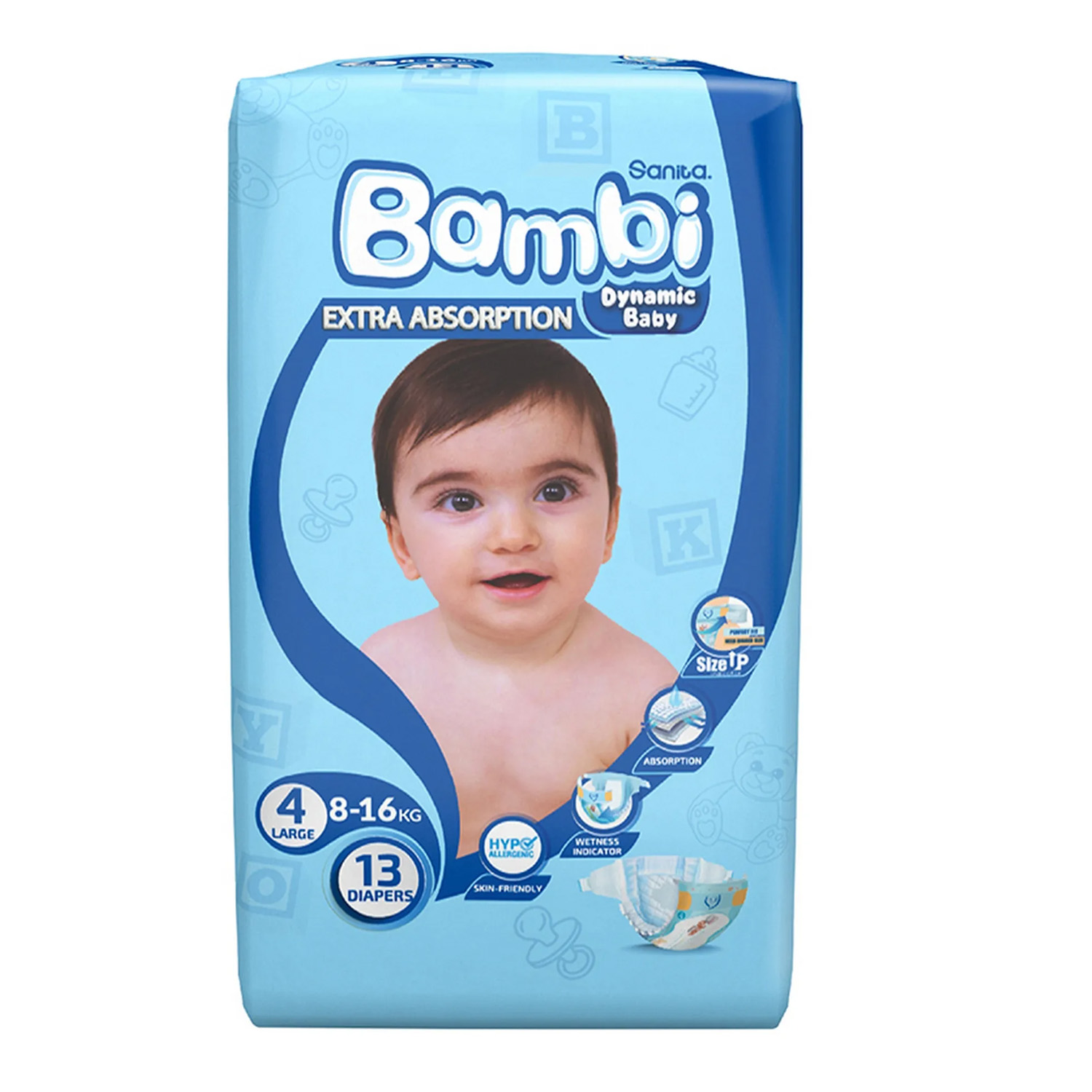 Bambi large regular 13*6