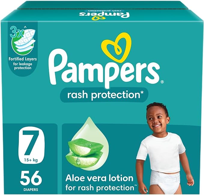 Pampers jumbo box no.7 1*56