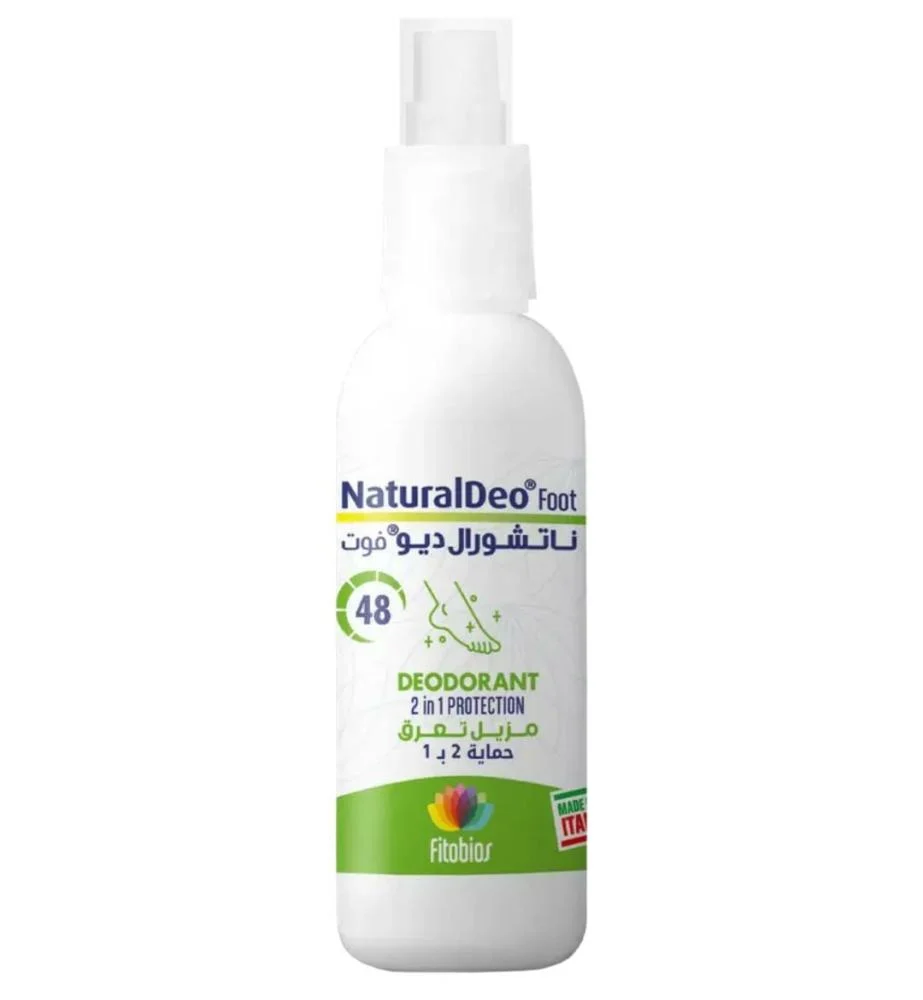 Fitobios natural deo foot spray 100ml