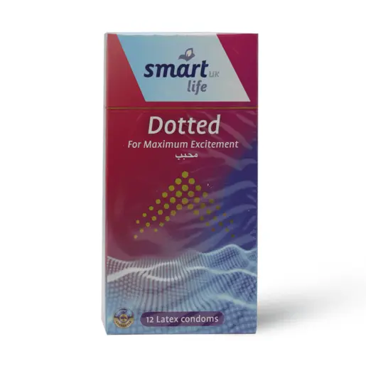 Smart life condoms dotted 12pcs 502038