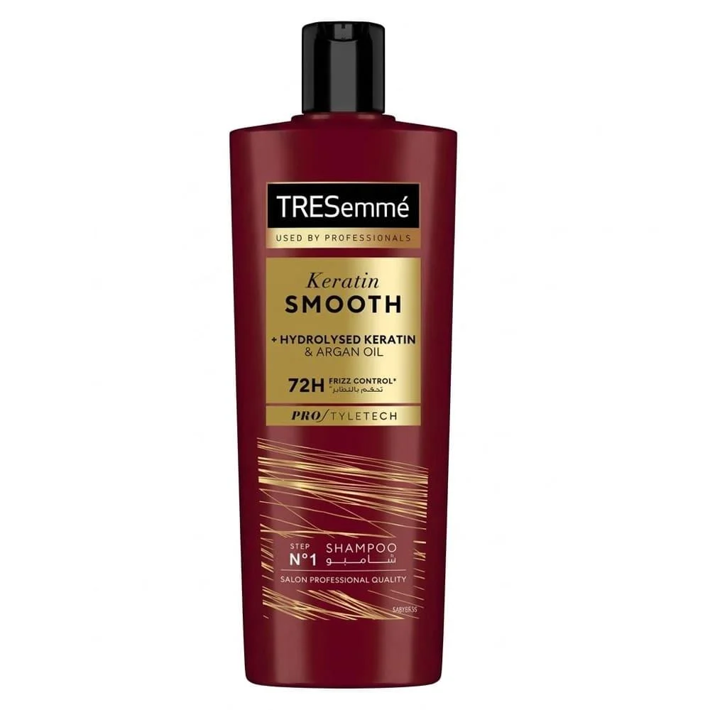 Tresemme shampoo keratin smooth argan 400ml