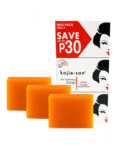 Kojie san soap 3pic trio pack