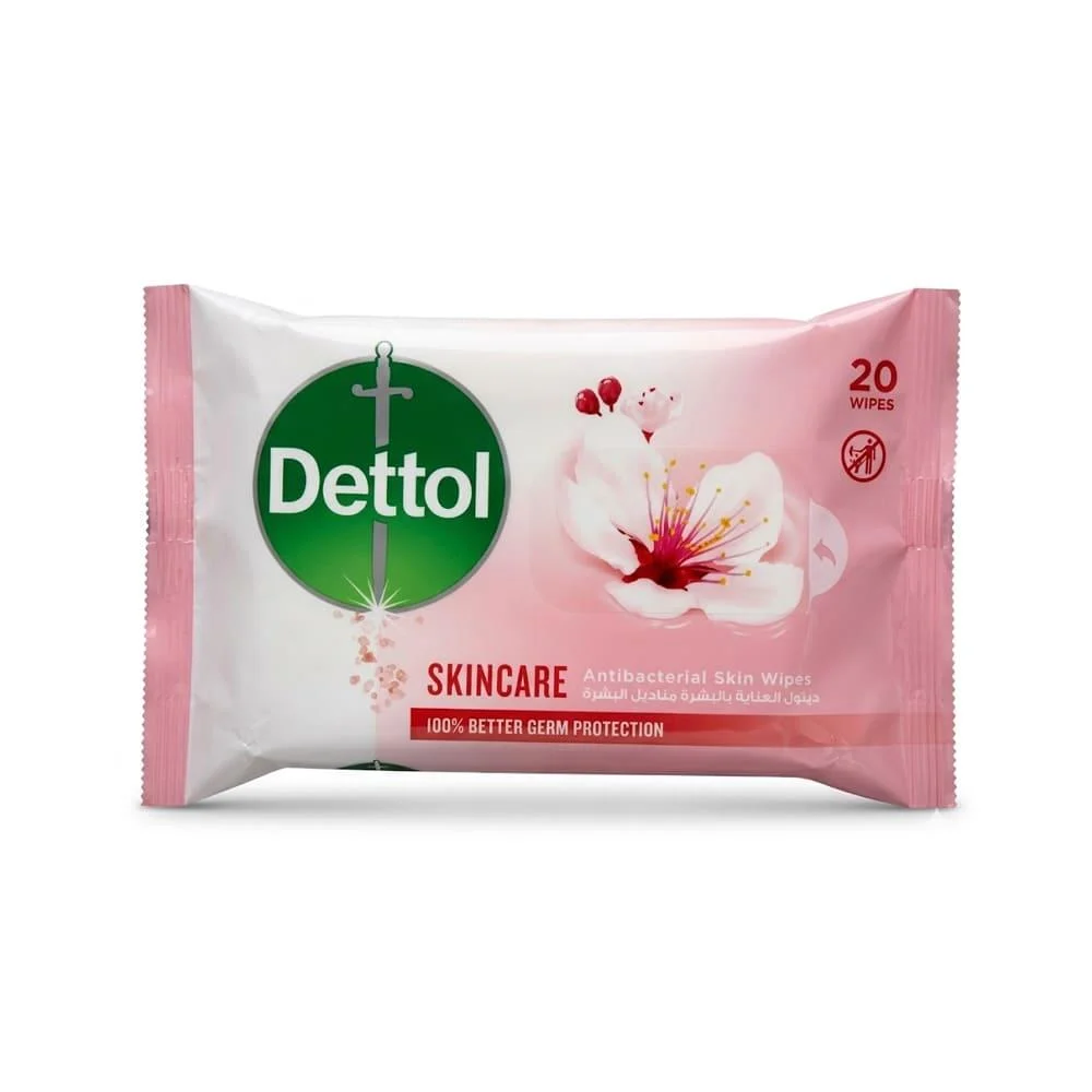 Dettol wipes skin care 20wipes