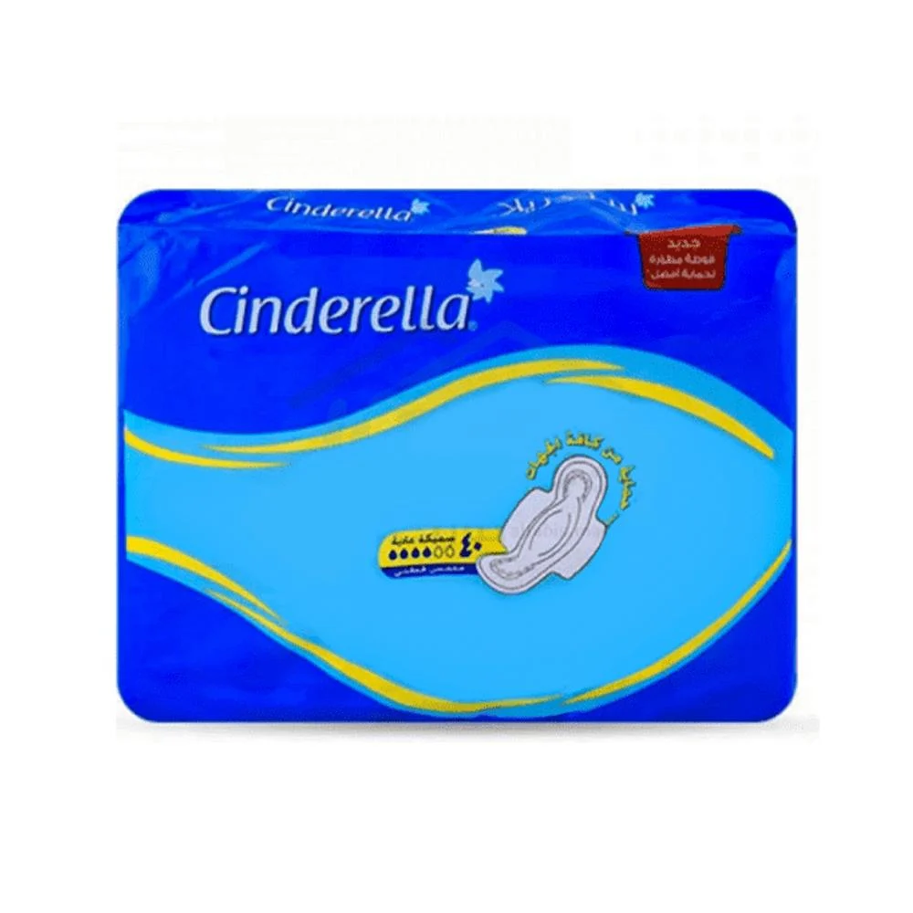 Cinderella cotton feel reg wings 4*40 pcs