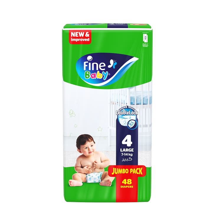 Fine baby jumbo pack no.4 large 3*48