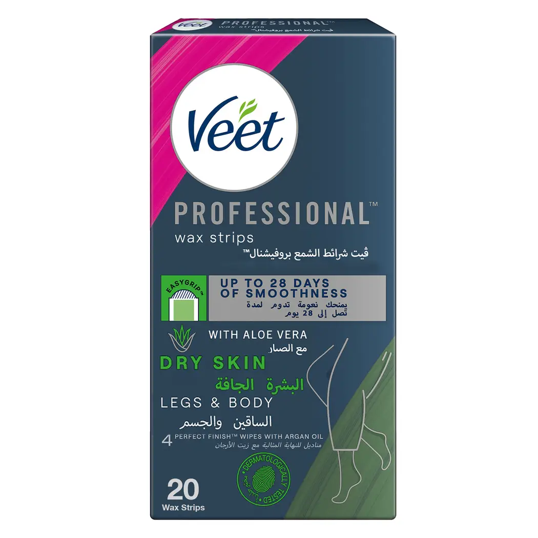 Veet wax strips dry skin 12pcs