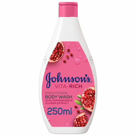 Johnson body wash vita rich pomngrent 250ml 56345
