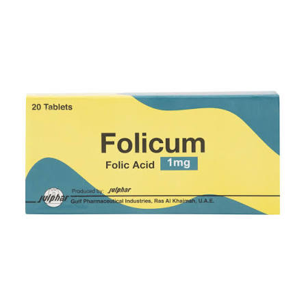Folicum 1mg 20tab *N