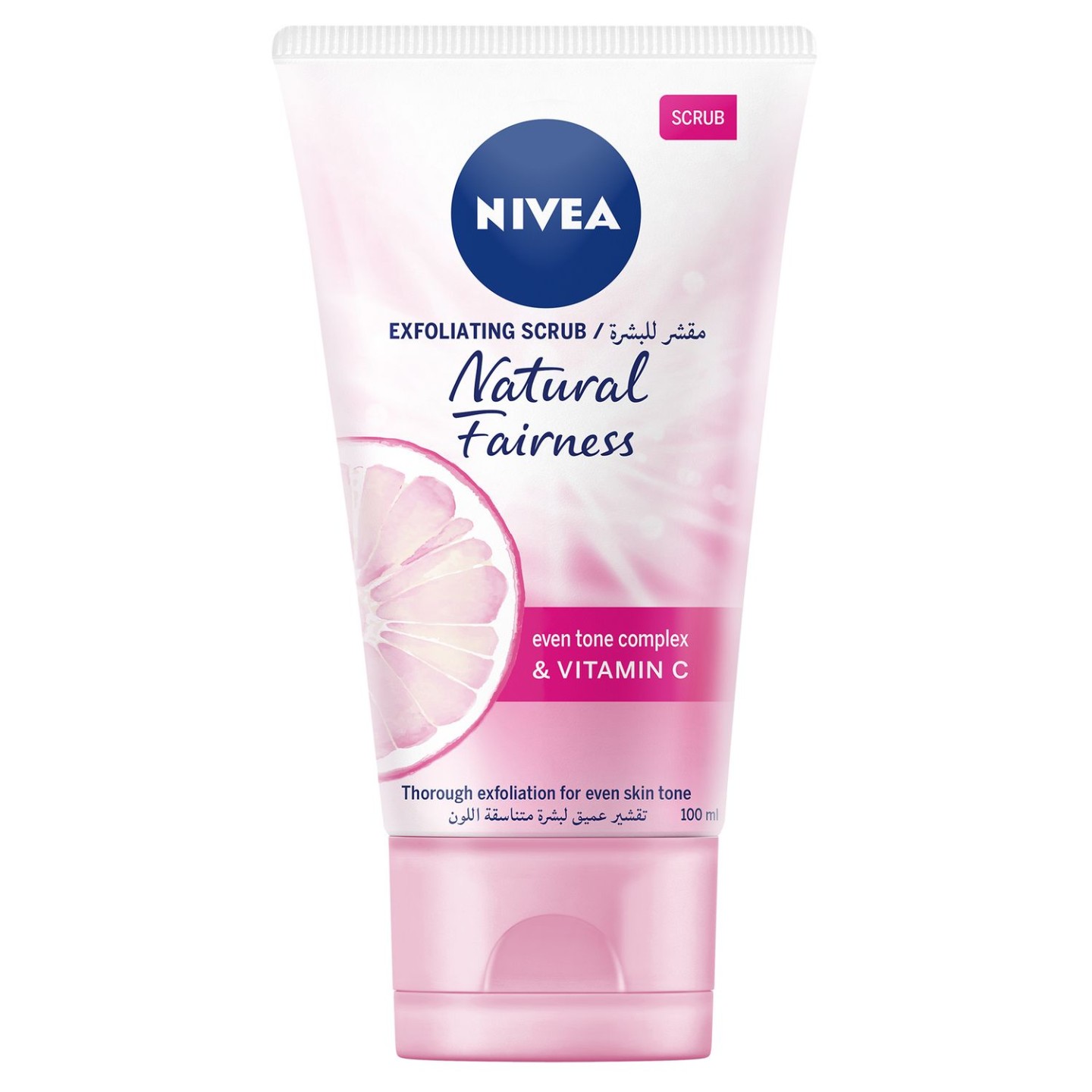 Nivea natural fairness scrub 100ml 80205