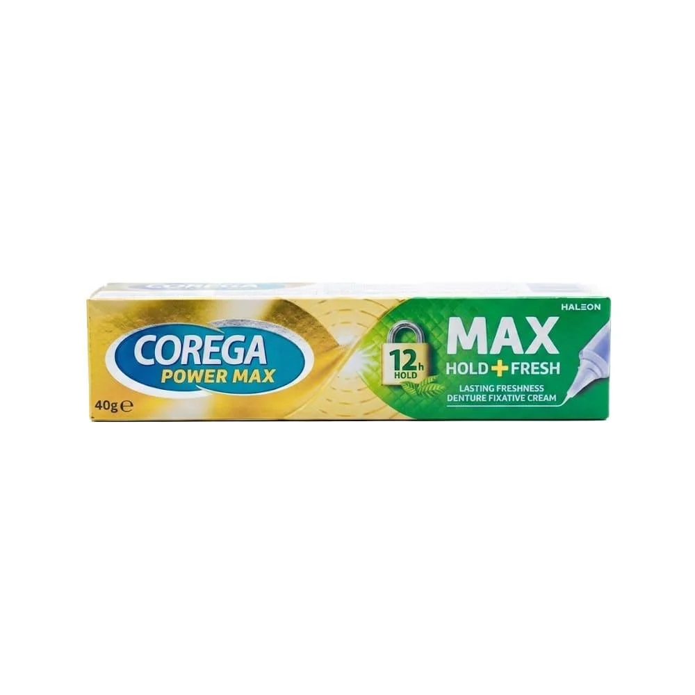 Corega power max hold & fresh 40gm 73835
