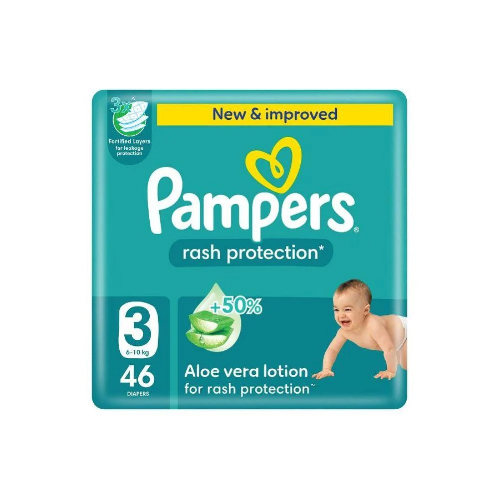 Pampers no.3 jumbo pack 3*46 value