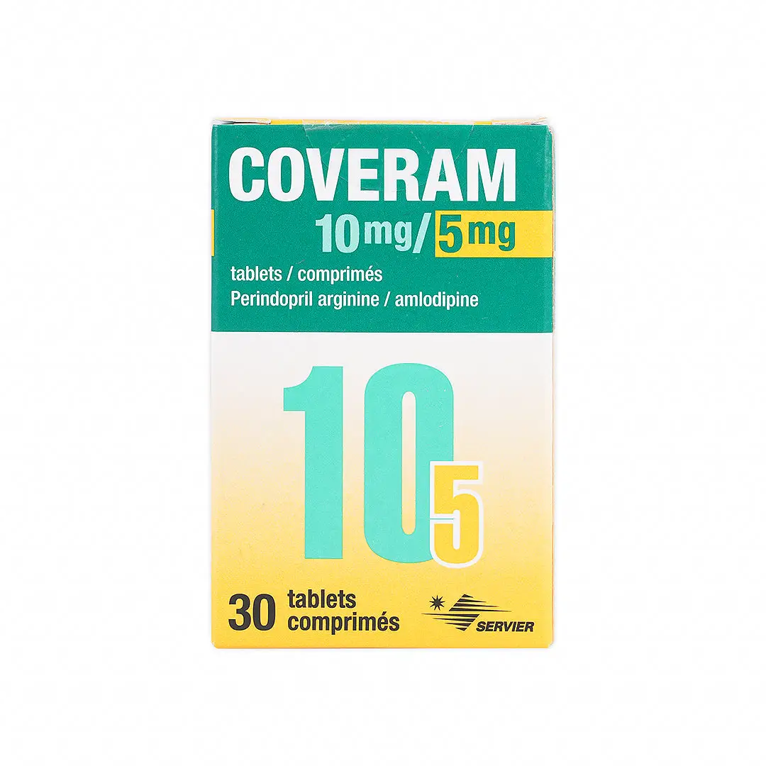Coveram 10mg / 5mg tab