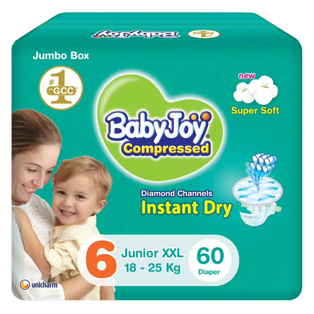 Babyjoy compressed jumbo box (no.6) XXL 2*30