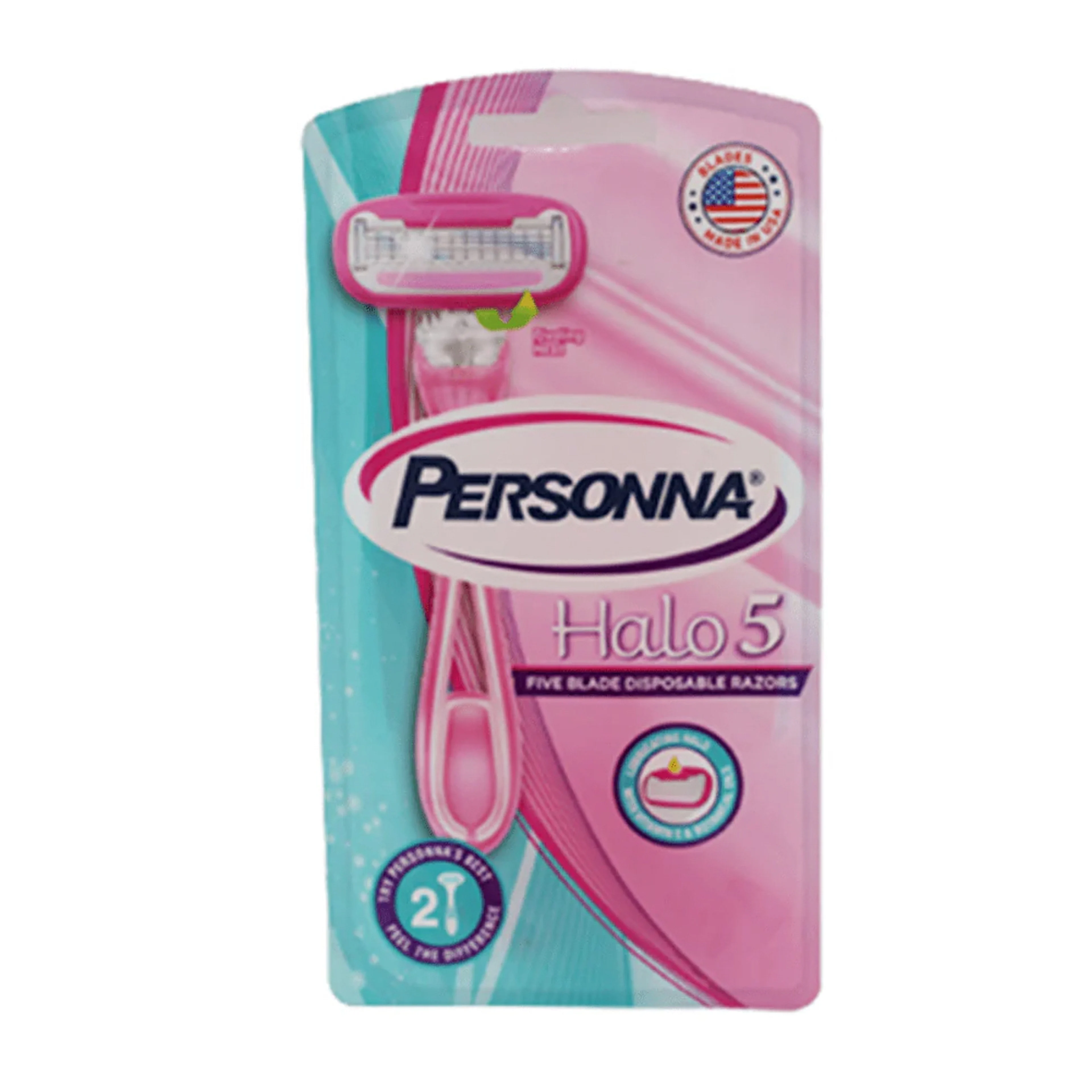 Personna - halo womens 5 blade 2pcs 3528