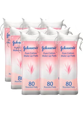 Johnson cotton make up pads 80s 6+3 free