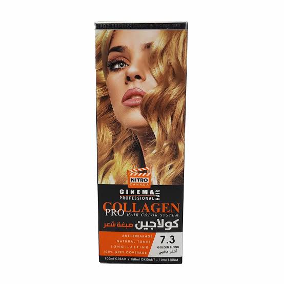 Collagen pro hair color system 7.30 gloden blond