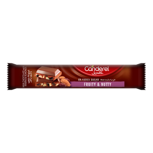 Canderel choco snack fruit & nut 27gm
