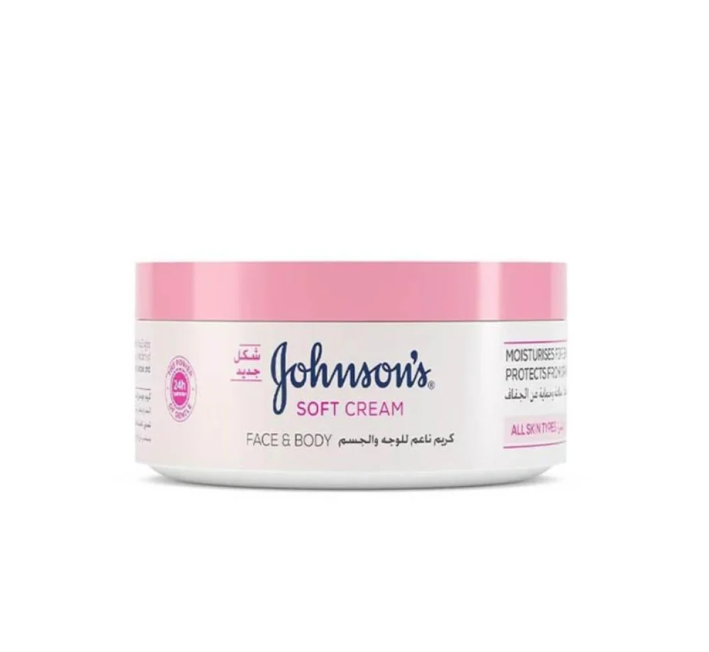Johnson soft cream face body 300ml