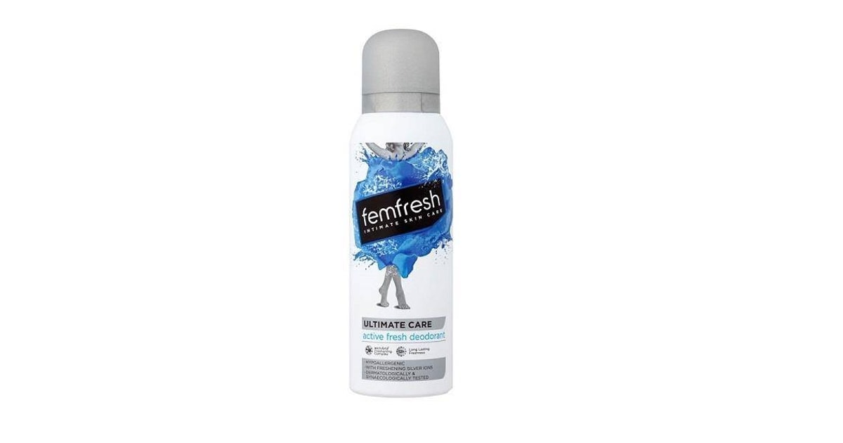 FemFresh silver deo active fresh spray 125ml