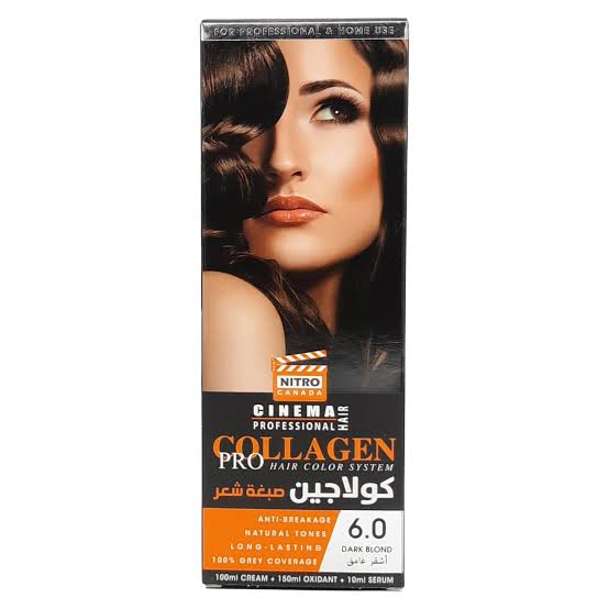 Collagen pro hair color system 6.0 dark blond