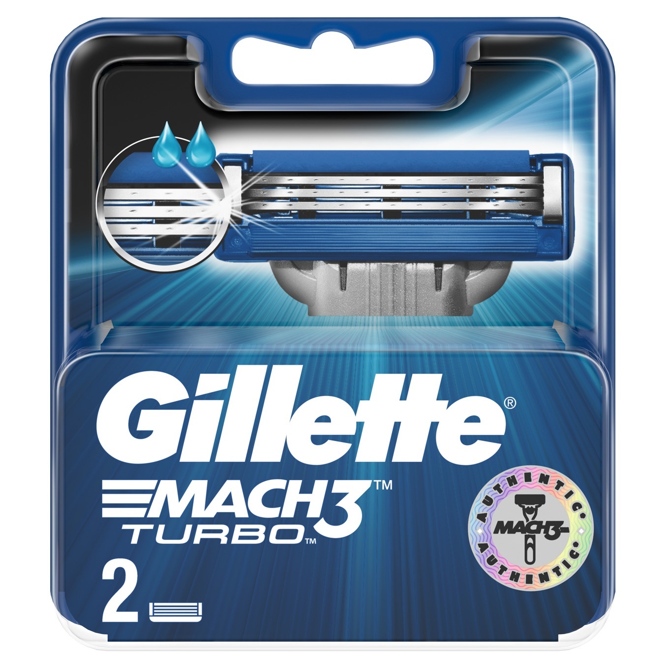 Gillette mach 3 turbo blades 2s 32401