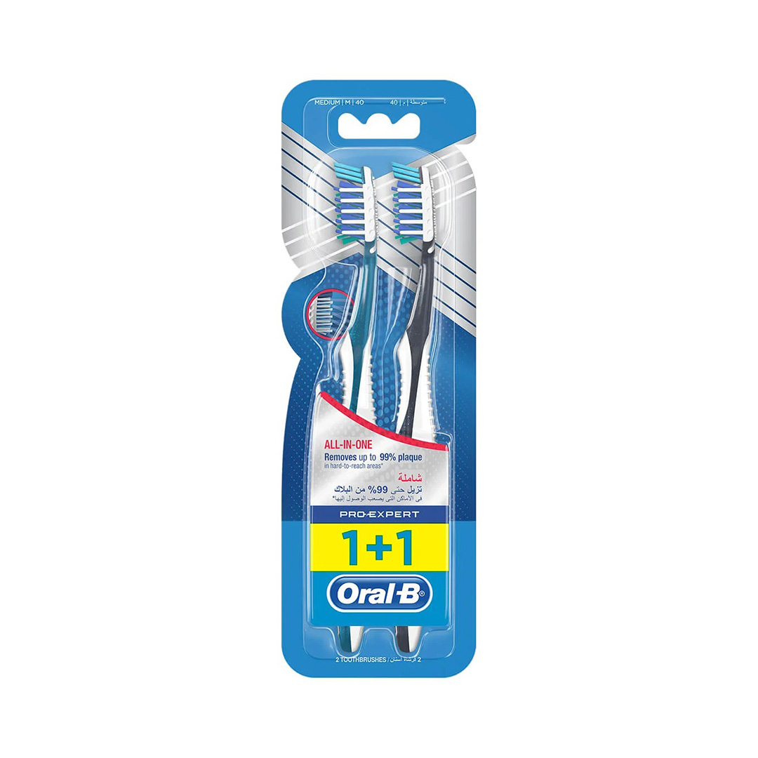 Oral B cross pro expert cpl7 40 med 1+1 34233