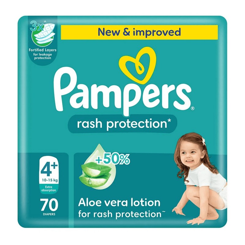 Pampers no.4+ mega 2*70