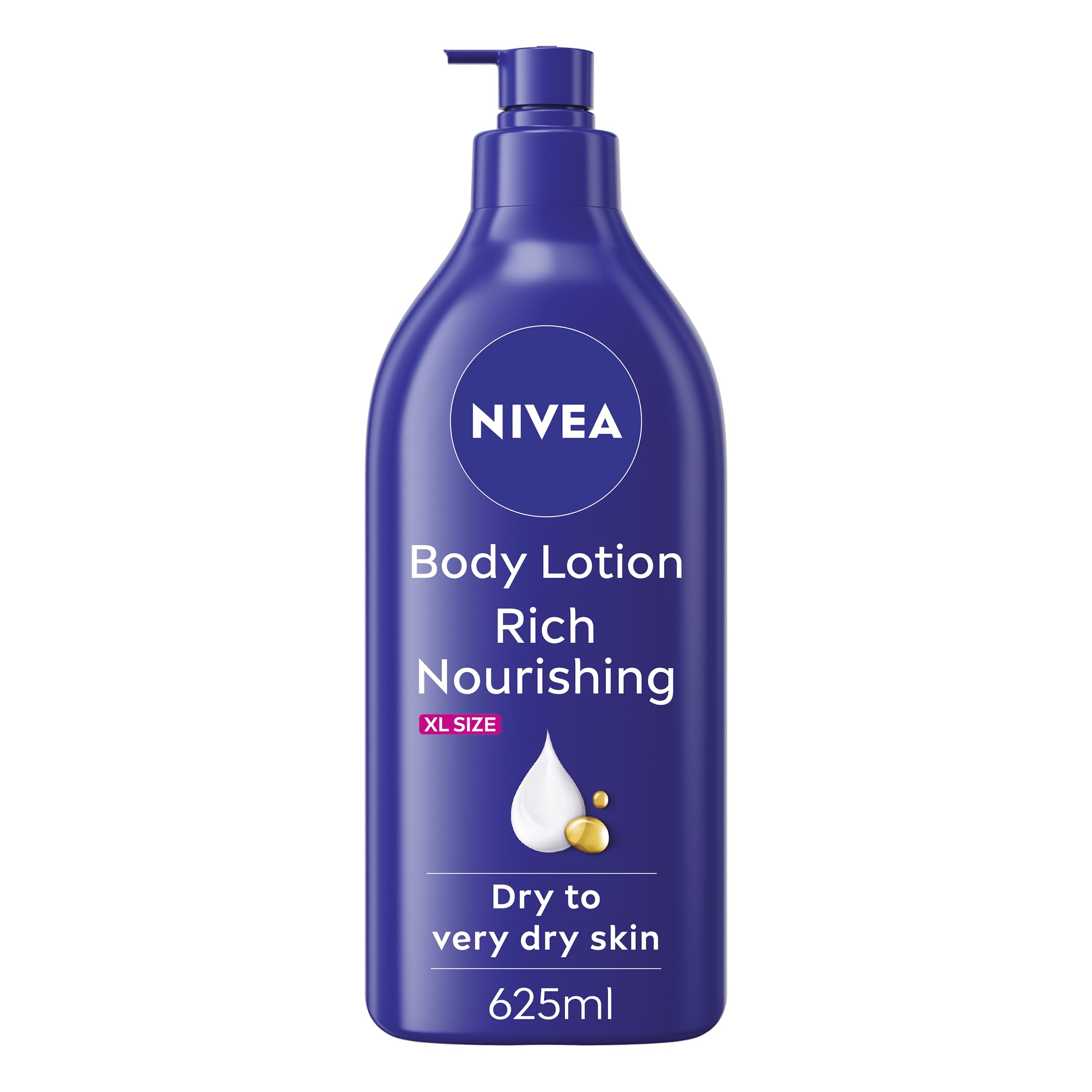 Nivea body lotion nourishing 625ml 80010