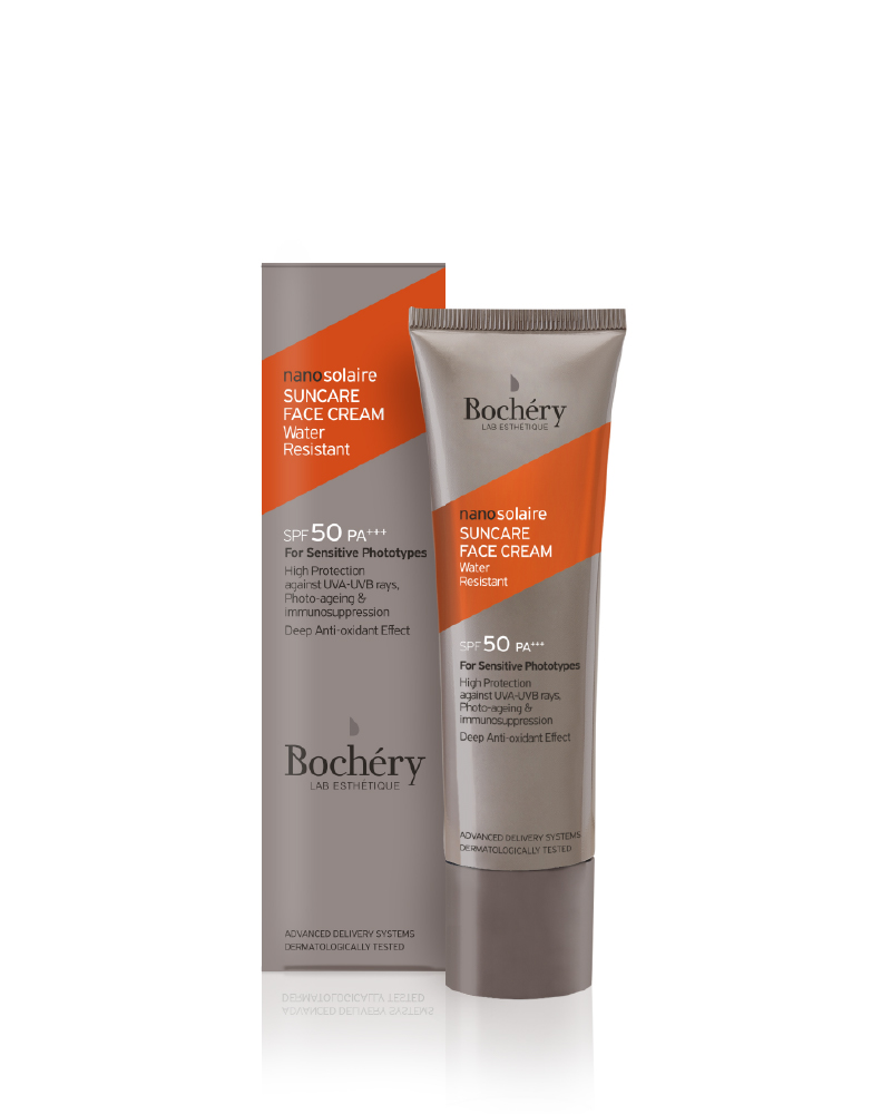 Bochery nano solaire suncare face cream 50ml