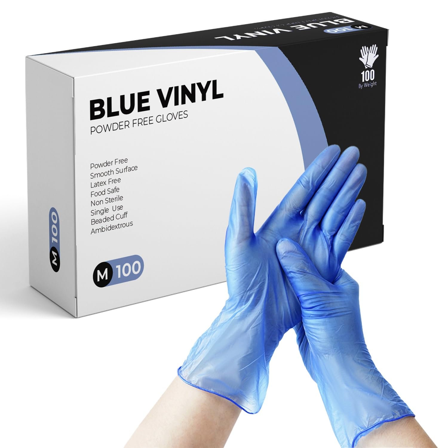 Gloves vinyle M PF 1002