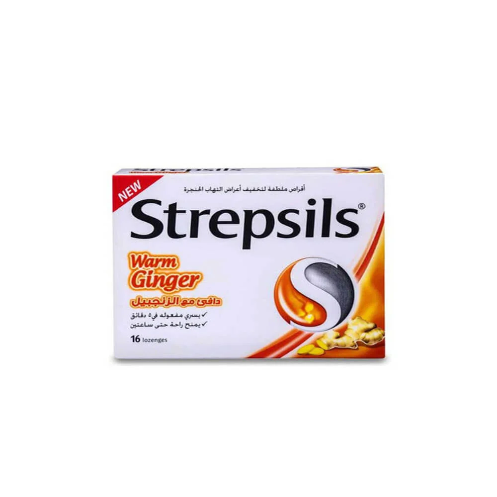 Strepsils ginger warm 16pcs *N
