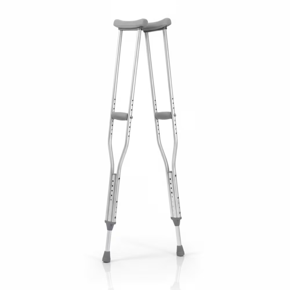 Aluminium under arm crutch Large
