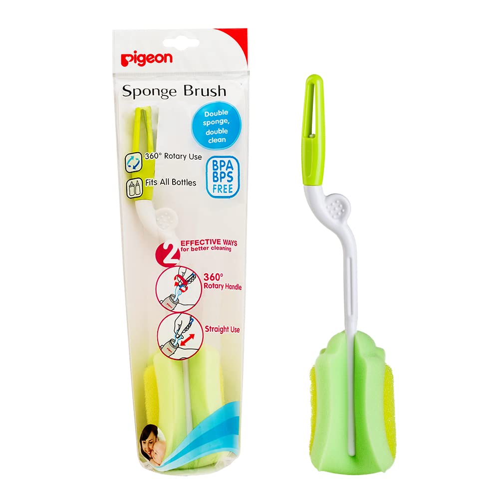 Pigeon spong brush 2way 492