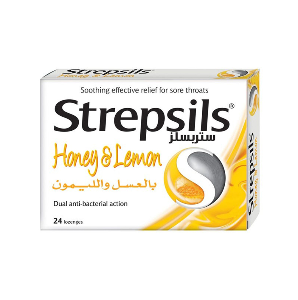 Strepsils honey & lemon 24tab *N