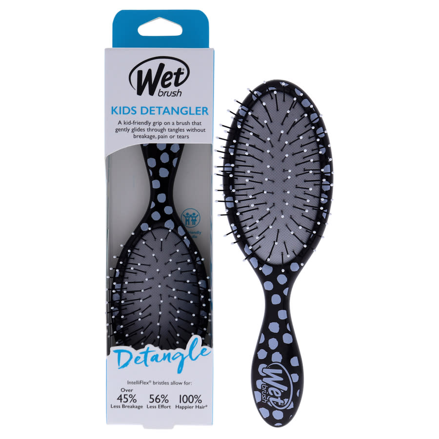 Wet brush kids hair comb detangler polka dot