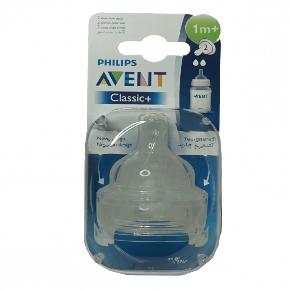 Philips Avent classic plus 2hole teats 632/27