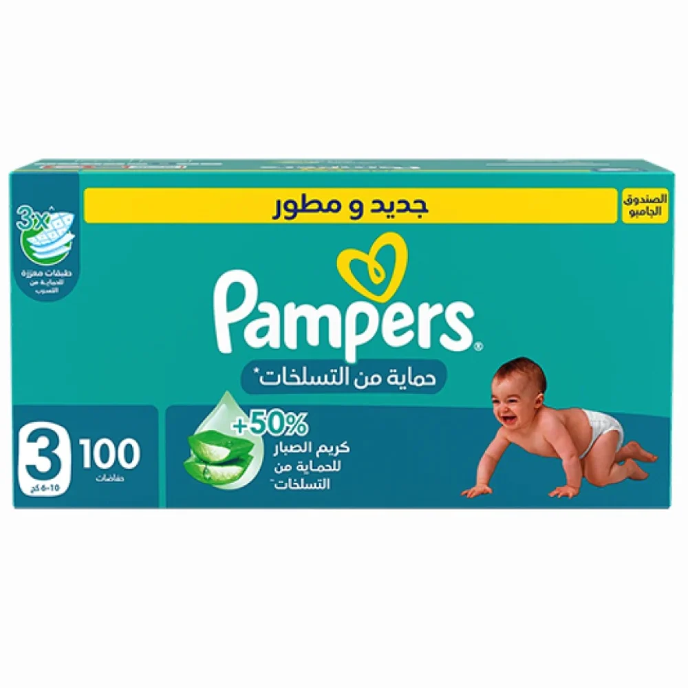 Pampers no.3 jumbo box 1*100