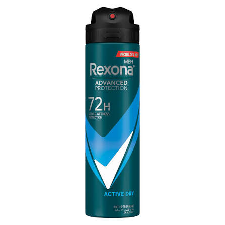 Rexona deo spray active dry 150ml 9291