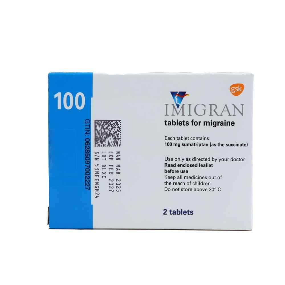 Imigran 100mg 2tab *N